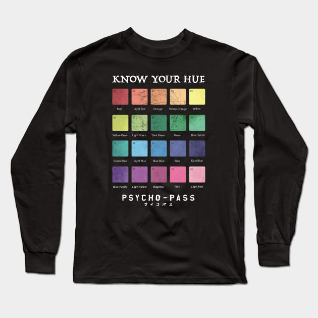 Know your Hue Long Sleeve T-Shirt by GrumpyOwl